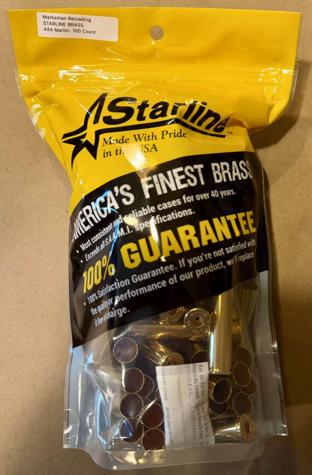 Starline 444 Marlin Brass - 100 Count-img-2