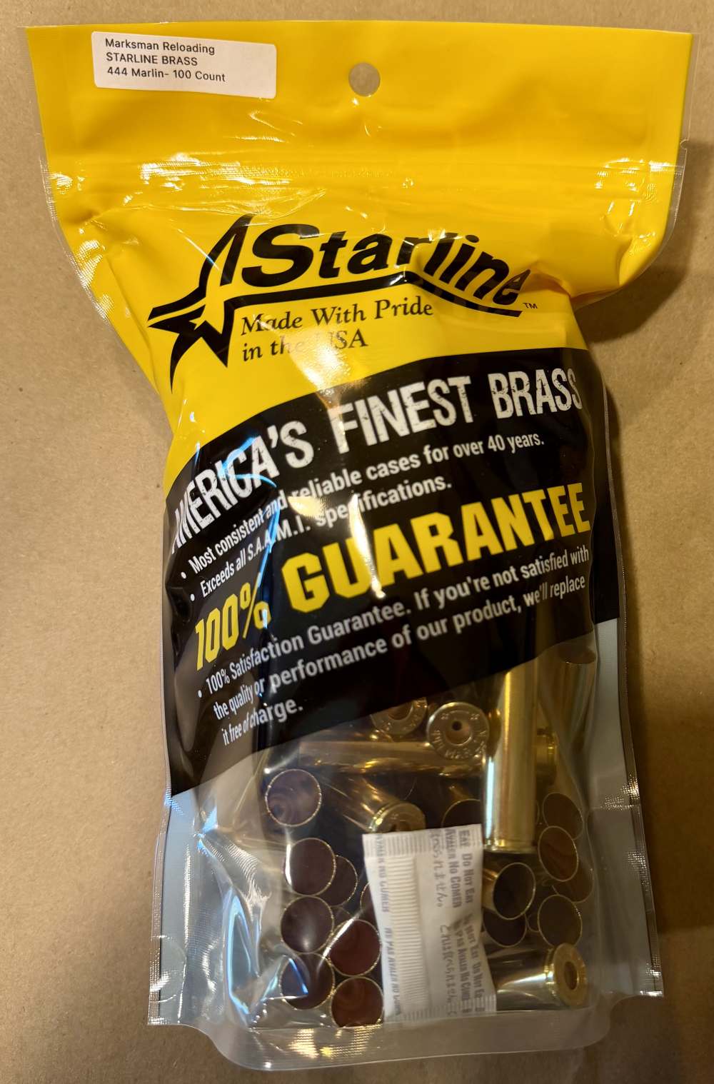 Starline 444 Marlin Brass - 100 Count-img-3