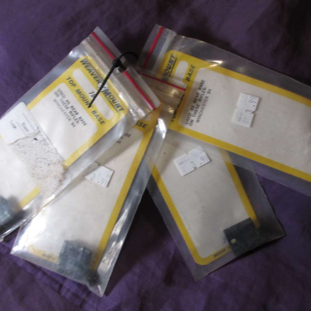 Weaver Scope Base Lot-img-0