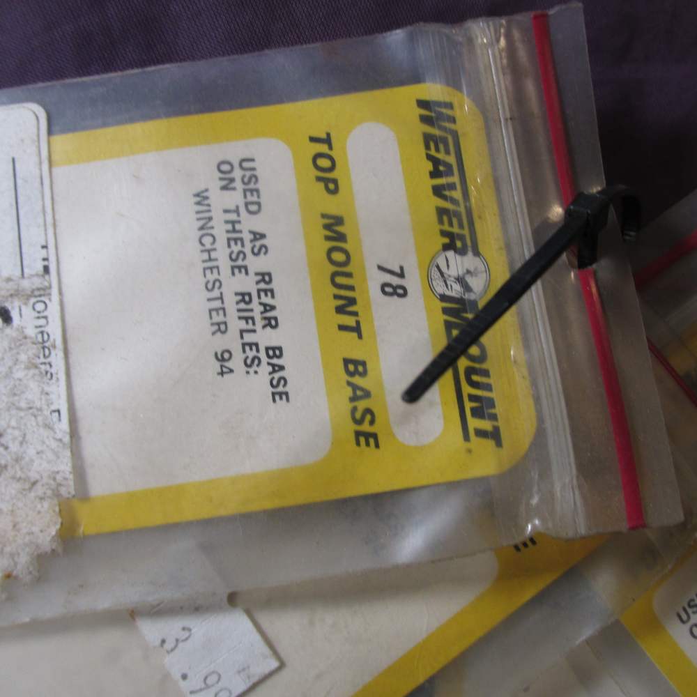 Weaver Scope Base Lot-img-1
