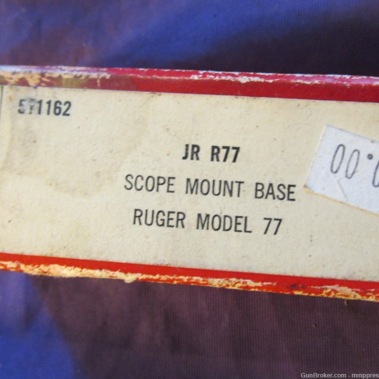 Redfield Jr R77 Scope Base for Ruger 77-img-0