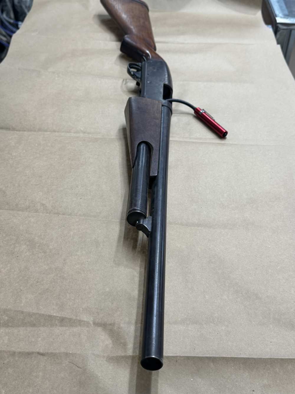 Springfield Model 67E 12ga pump action shotgun 20" -img-16