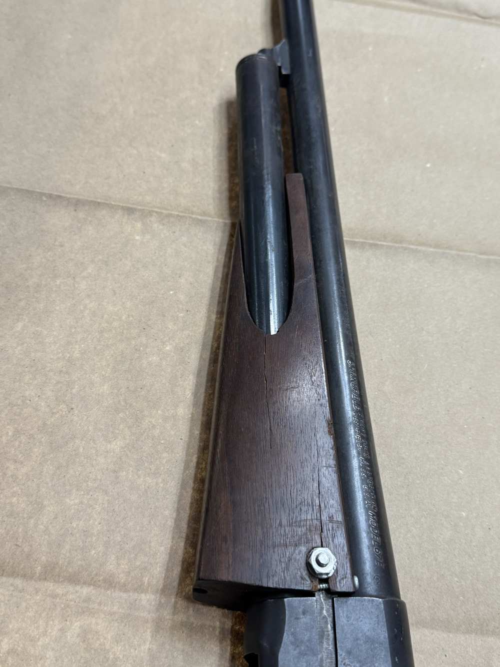 Springfield Model 67E 12ga pump action shotgun 20" -img-12