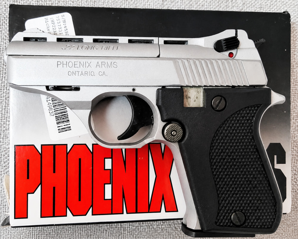 New Phoenix Arms HP22A .22 LR Semi-Automatic Pistol Stainless Finish -img-2