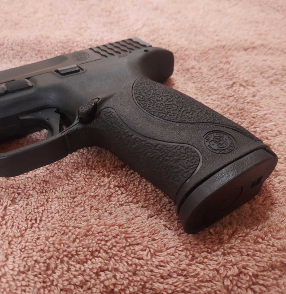 Smith & Wessom M&P9L...5".  Test fired only! Apex full trigger kit!-img-8