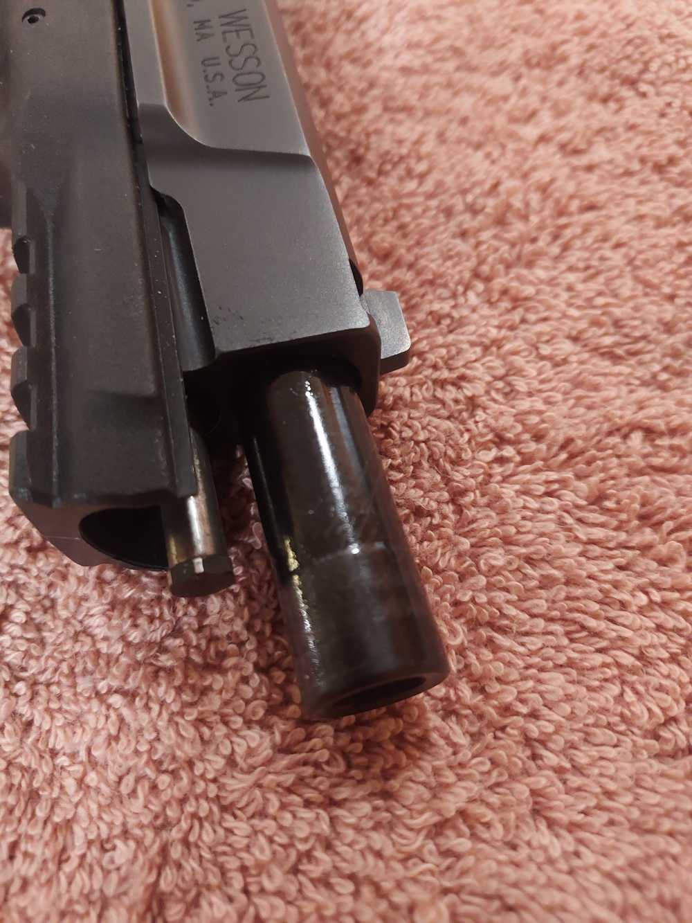 Smith & Wessom M&P9L...5".  Test fired only! Apex full trigger kit!-img-13