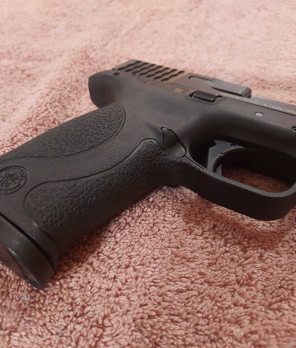 Smith & Wessom M&P9L...5".  Test fired only! Apex full trigger kit!-img-5