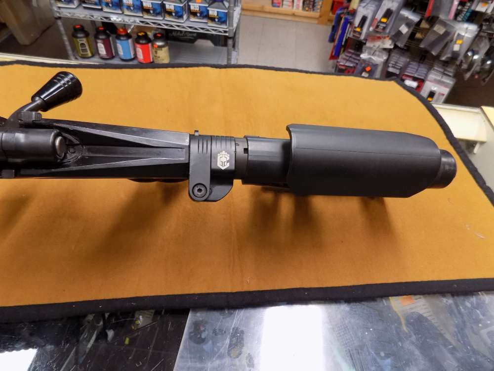 Howa 1500 APC 6.5 Creedmoor Bolt Action Chassis Rifle Folding stock, Bipod-img-9