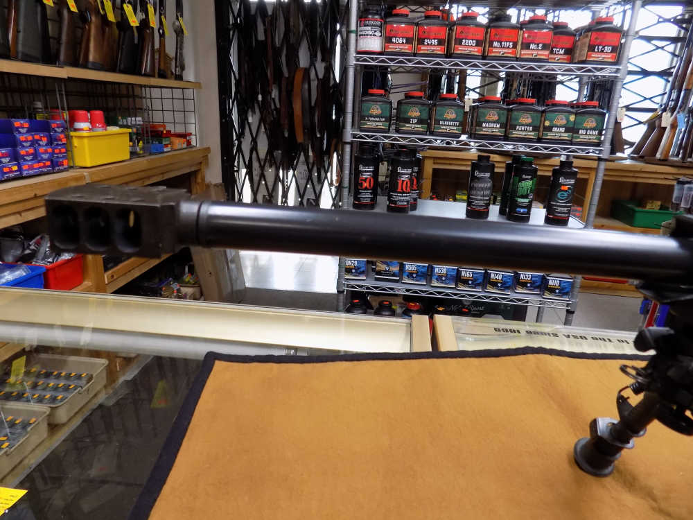 Howa 1500 APC 6.5 Creedmoor Bolt Action Chassis Rifle Folding stock, Bipod-img-8