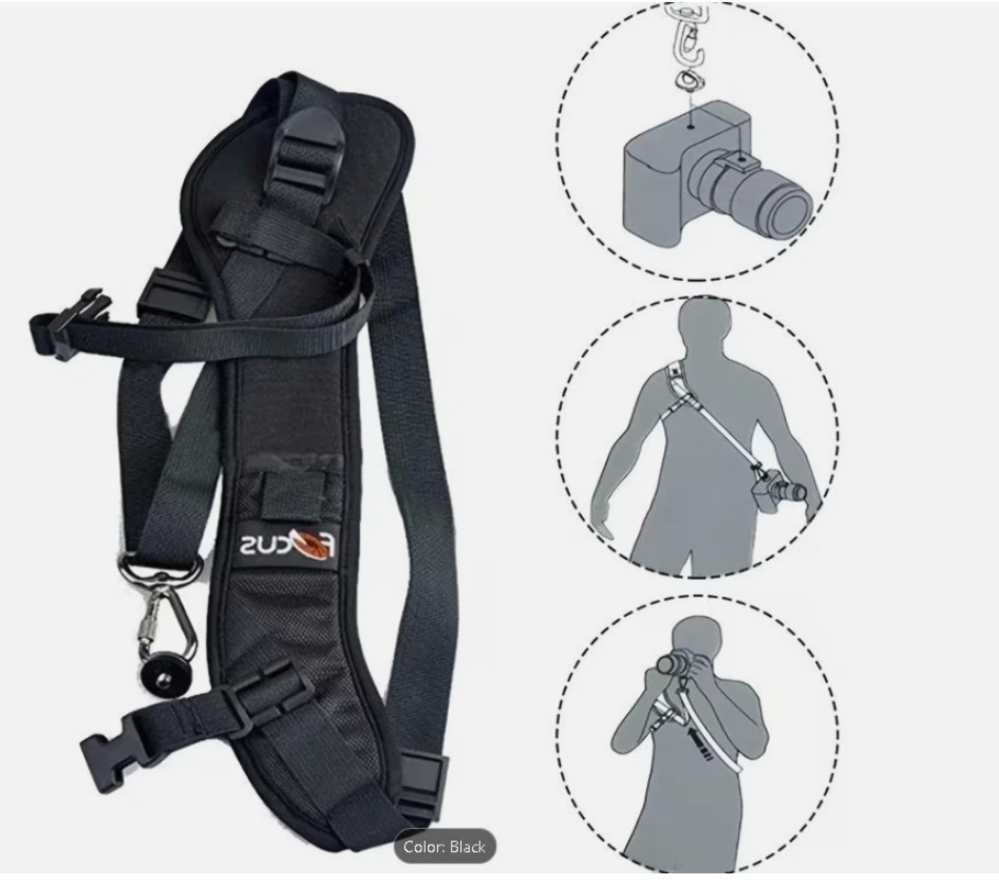 Camera Bag for Travel, Shoulder Strap and Hand Strap-img-4