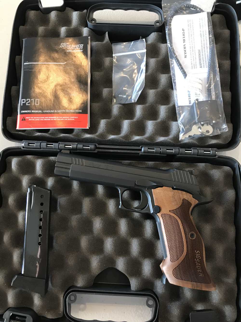 SIG SAUER P210 TARGET 9MM USED!-img-0