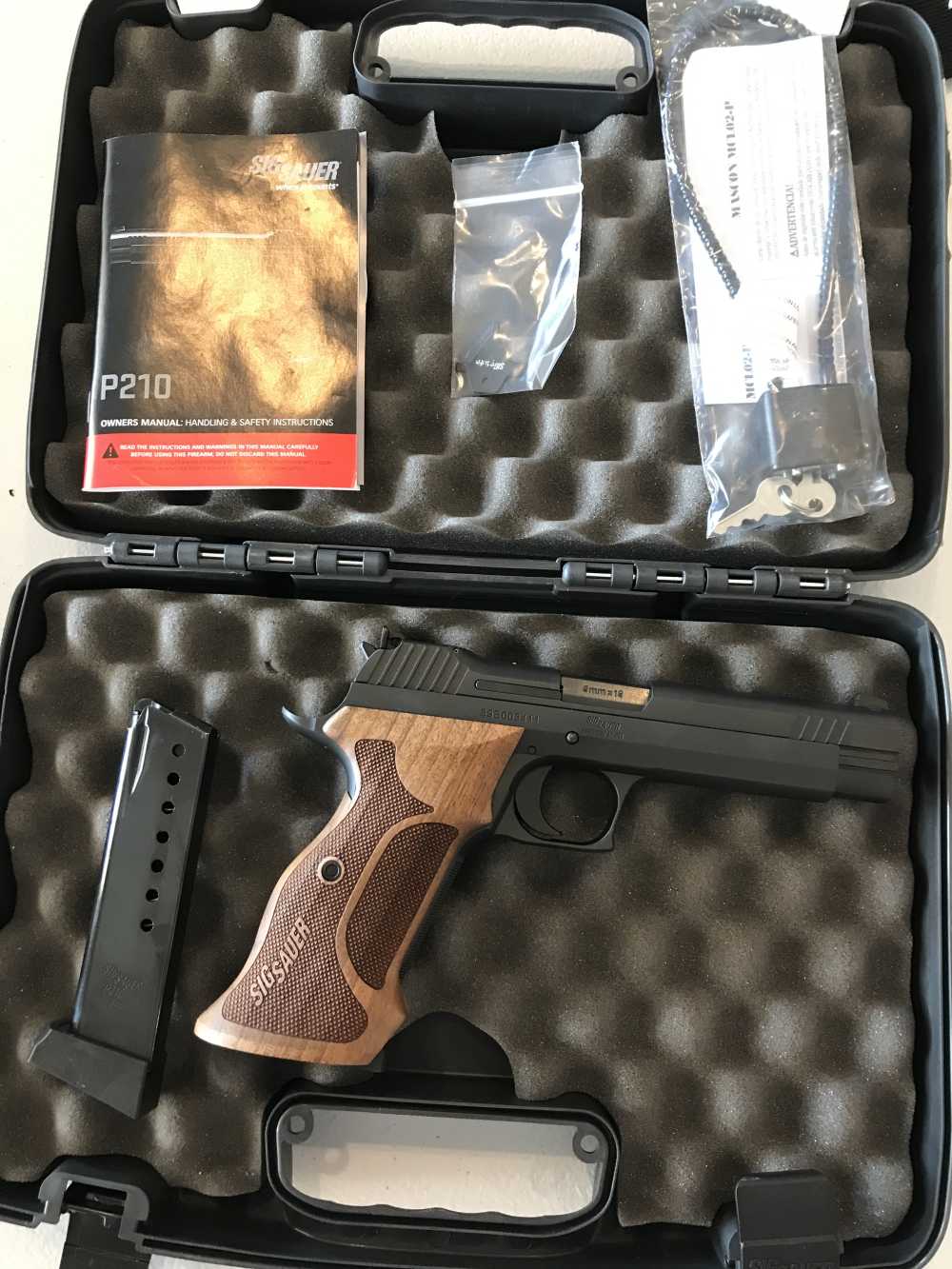 SIG SAUER P210 TARGET 9MM USED!-img-1