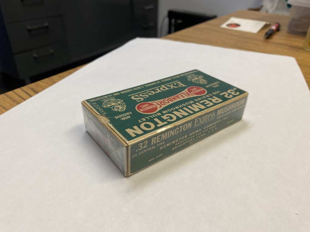 32 Remington Autoloading Dogbone Express Train 165 gr  Mushroom RARE MINT-img-12