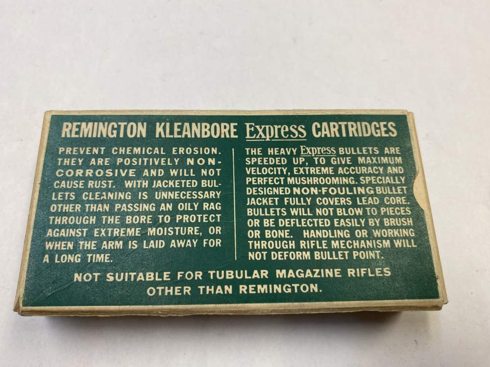 32 Remington Autoloading Dogbone Express Train 165 gr  Mushroom RARE MINT-img-6