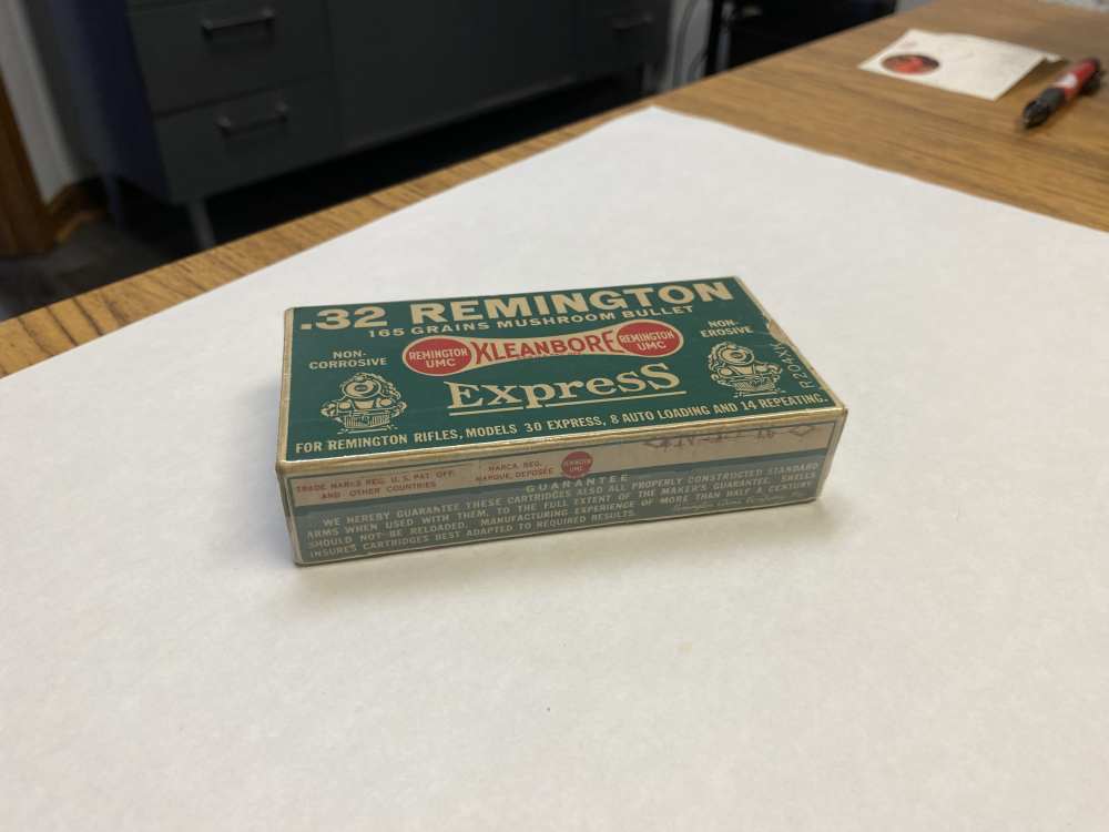 32 Remington Autoloading Dogbone Express Train 165 gr  Mushroom RARE MINT-img-10
