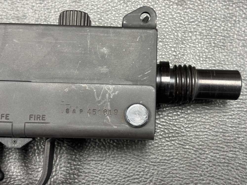 COBRAY M10/MAC 10 OPEN BOLT 45 ACP. NO RESERVE -img-6