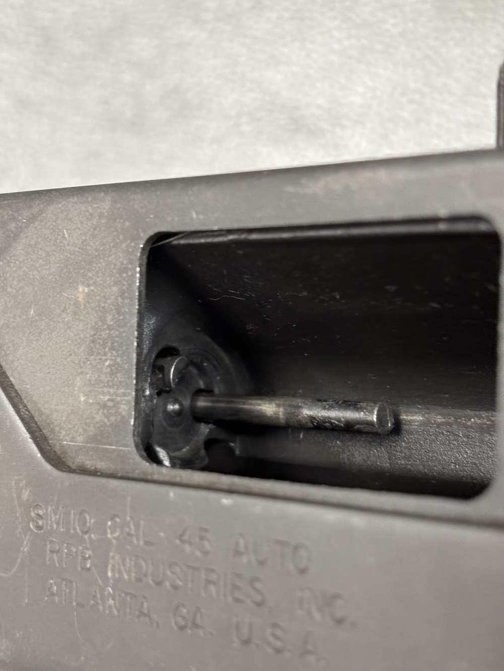 COBRAY M10/MAC 10 OPEN BOLT 45 ACP. NO RESERVE -img-16
