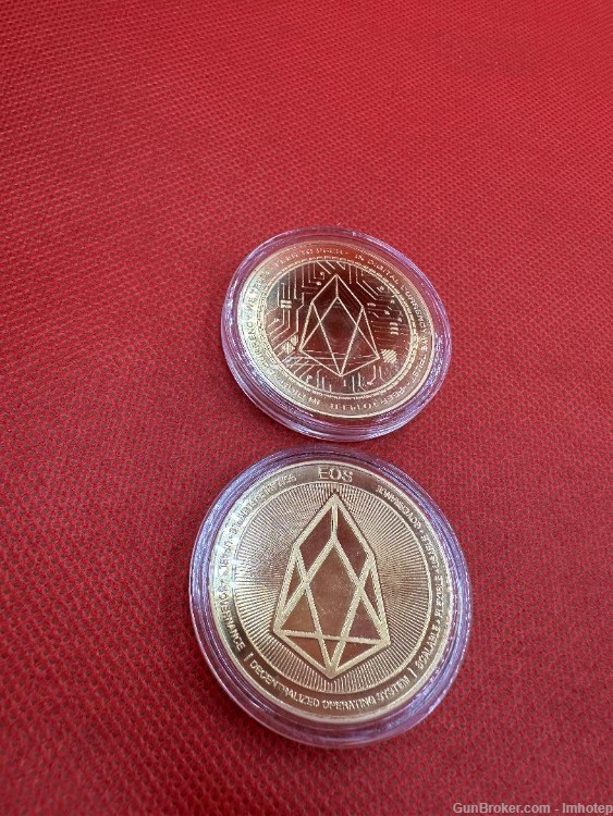 Five Gold Plated Commemorative Coins-img-5