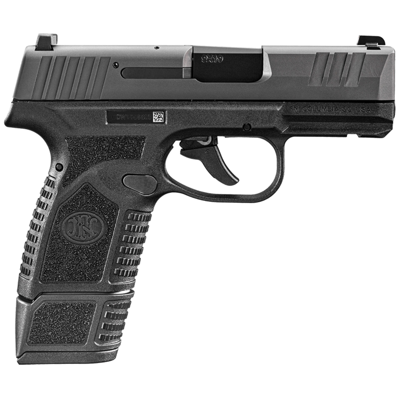 FN AMERICA Reflex 9mm Luger 3.3in 11rd/15rd Black MS Pistol FN-66-101416-img-1