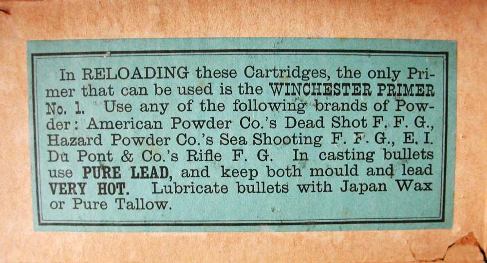 Vintage 2 Piece Box Winchester .38 W.C.F. .38-40 Model 1873-img-2