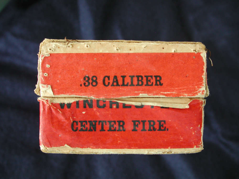 Vintage 2 Piece Box Winchester .38 W.C.F. .38-40 Model 1873-img-4