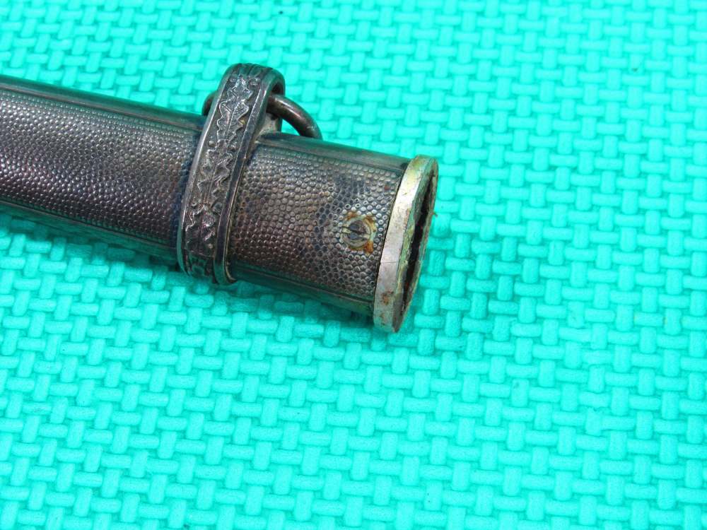German Military WWII Eickhorn Dagger Heer Army Officer w/ Scabbard Nice!-img-19