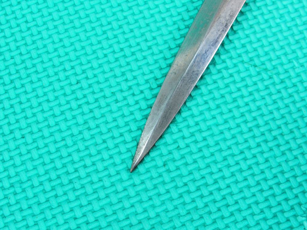 German Military WWII Eickhorn Dagger Heer Army Officer w/ Scabbard Nice!-img-18