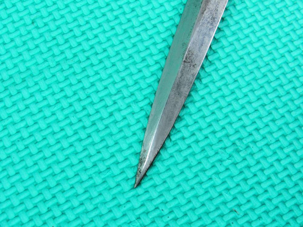 German Military WWII Eickhorn Dagger Heer Army Officer w/ Scabbard Nice!-img-15