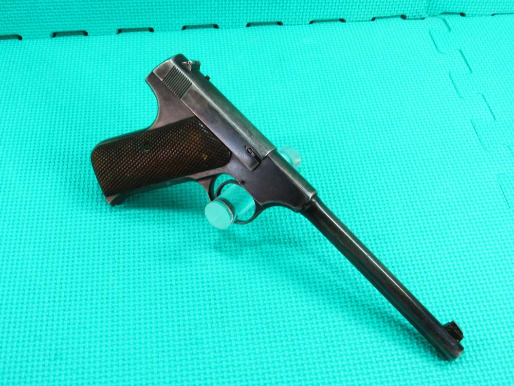 Colt Pre-Woodsman 1st Series 22 LR 6.5” Blued Semi-Auto 2 Mags Nice! -img-7