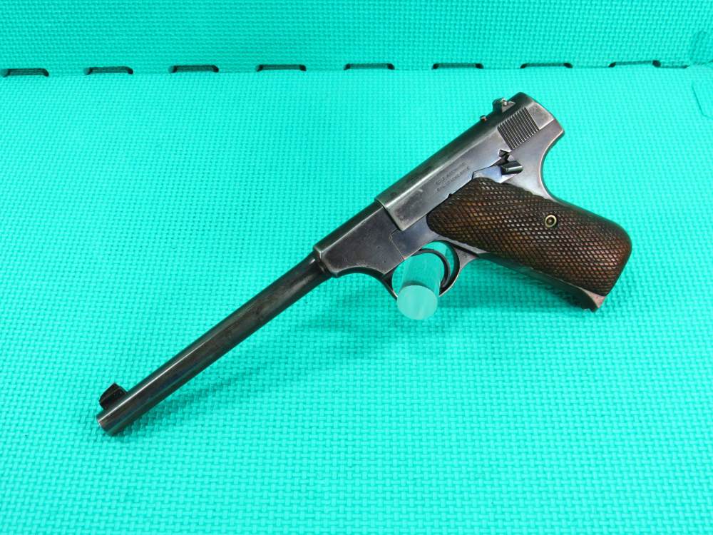 Colt Pre-Woodsman 1st Series 22 LR 6.5” Blued Semi-Auto 2 Mags Nice! -img-6