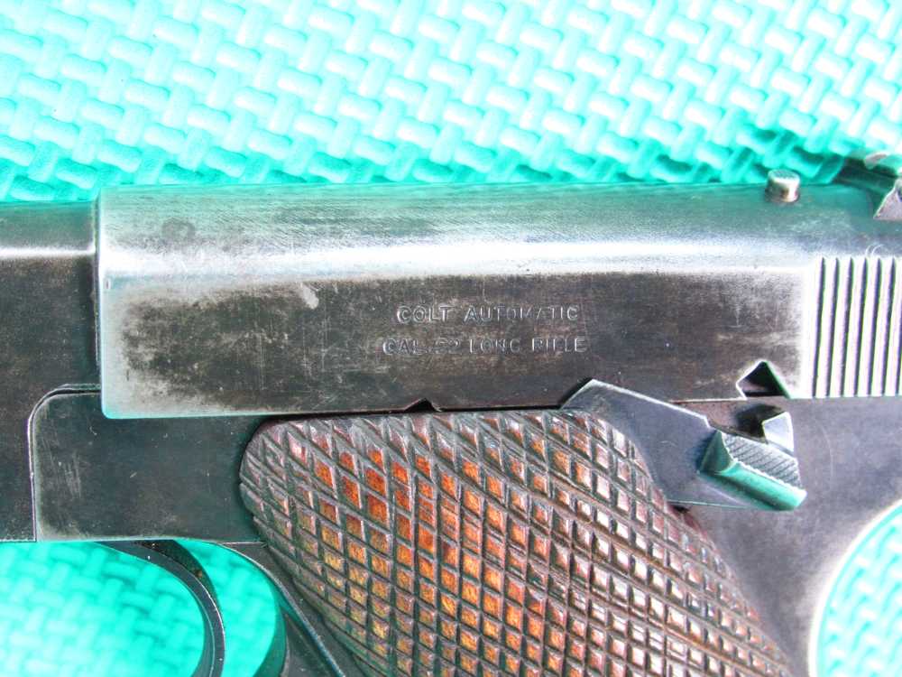 Colt Pre-Woodsman 1st Series 22 LR 6.5” Blued Semi-Auto 2 Mags Nice! -img-14