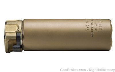 SureFire SOCOM 556 Mini-2 suppressor Gen 2 Series 5.56 NATO Silencer FDE-img-1