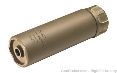 SureFire SOCOM 556 Mini-2 suppressor Gen 2 Series 5.56 NATO Silencer FDE-img-0