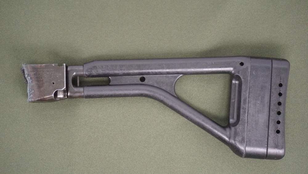 Original IMI Micro Galil Folding Stock Assembly- Complete w/Hinge Mechanism-img-3