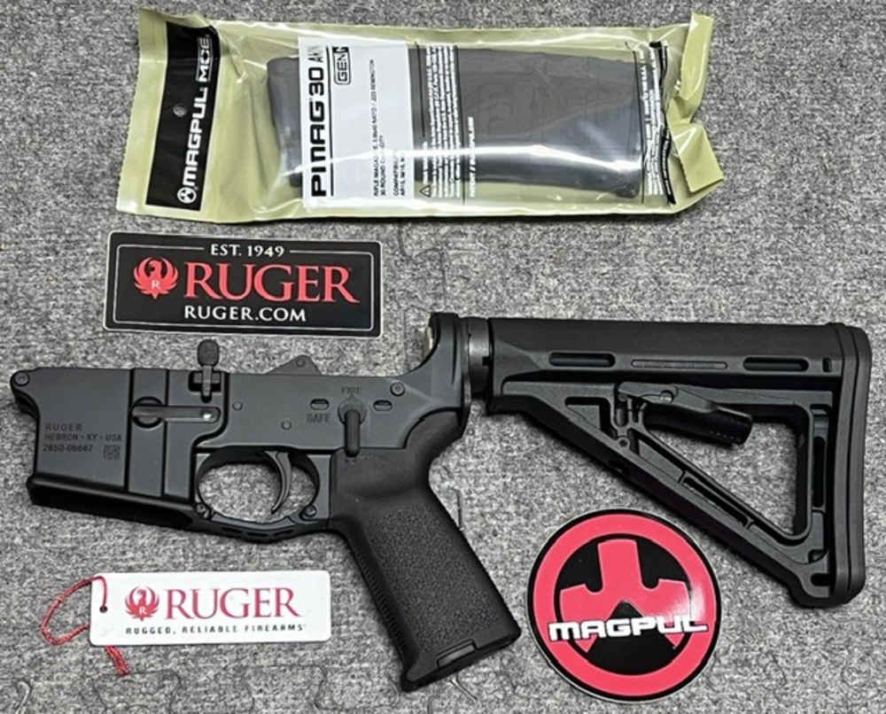 Ruger Complete Magpul AR15 lower receiver-img-0