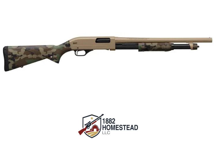 Winchester SXP Defender 20 Gauge Shotgun - FDE Camo-img-0