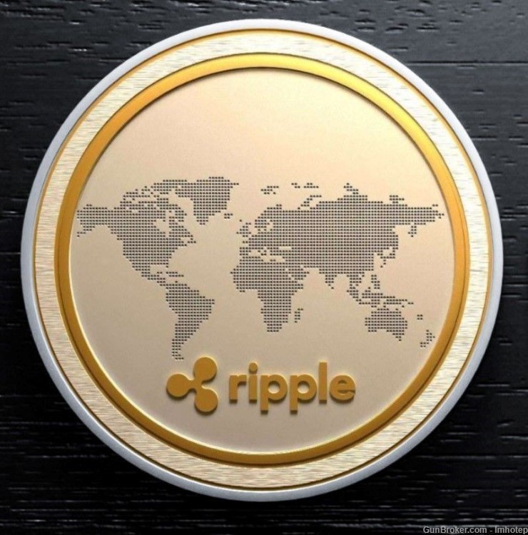 Ripple Commemorative Collectible Coin -img-0