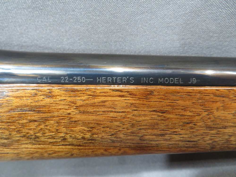 Herter's Model J9 Mauser Action .22-250 Sporting Rifle-img-20