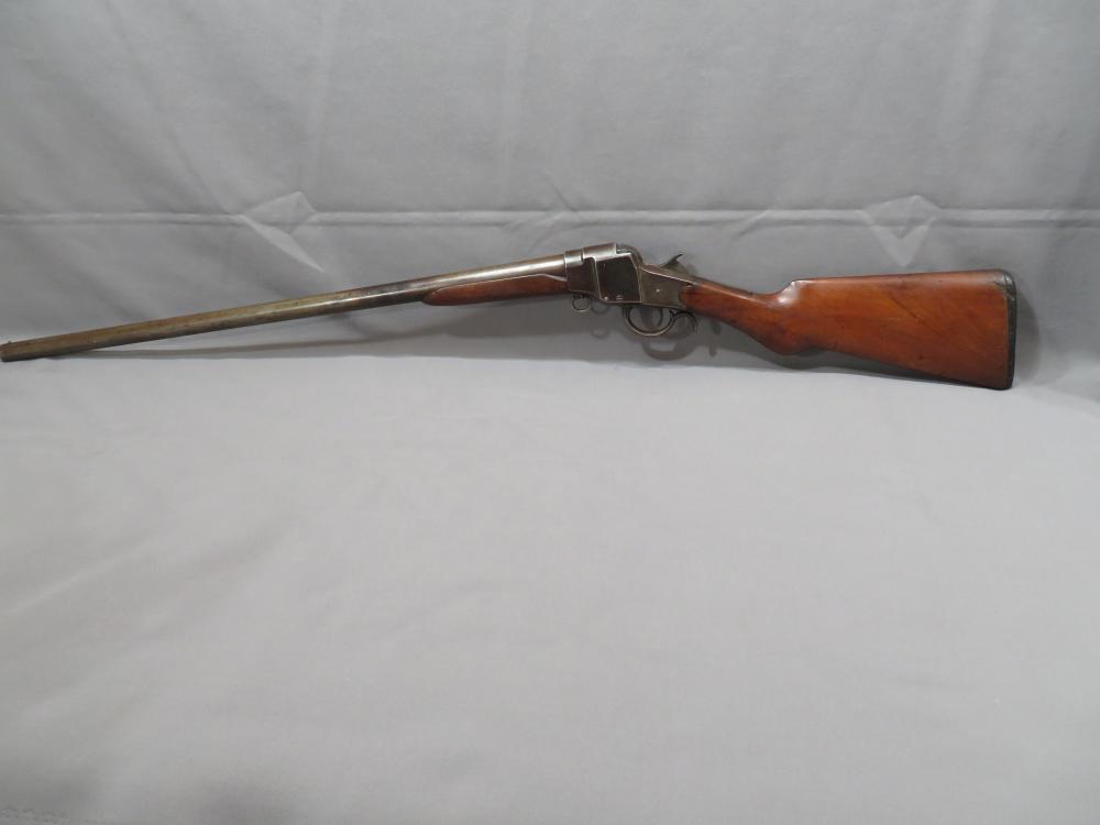 Hopkins & Allen Single Shot Falling Block 12 ga-img-1