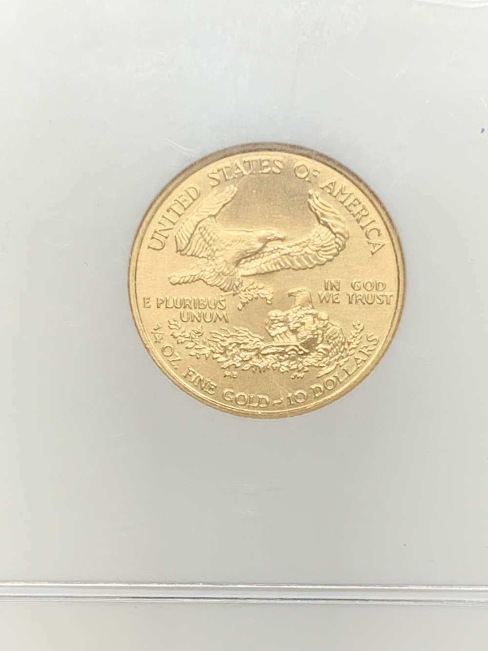 2000 Gold $10 Eagle 1/4 ounce NGC MS 69-img-3