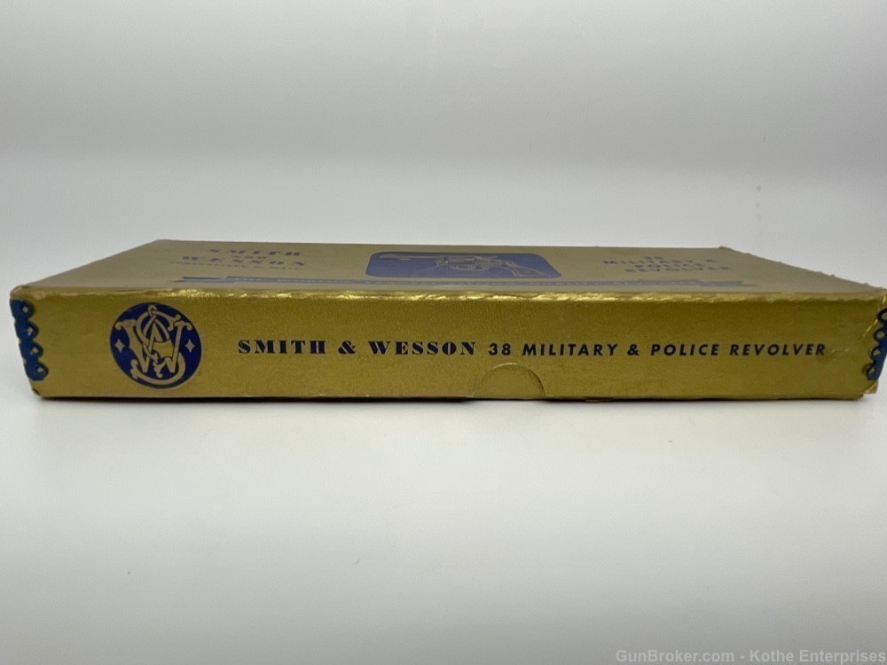 Smith & Wesson Military & Police 5”  Pre-Model 10 Revolver With Gold Box-img-25