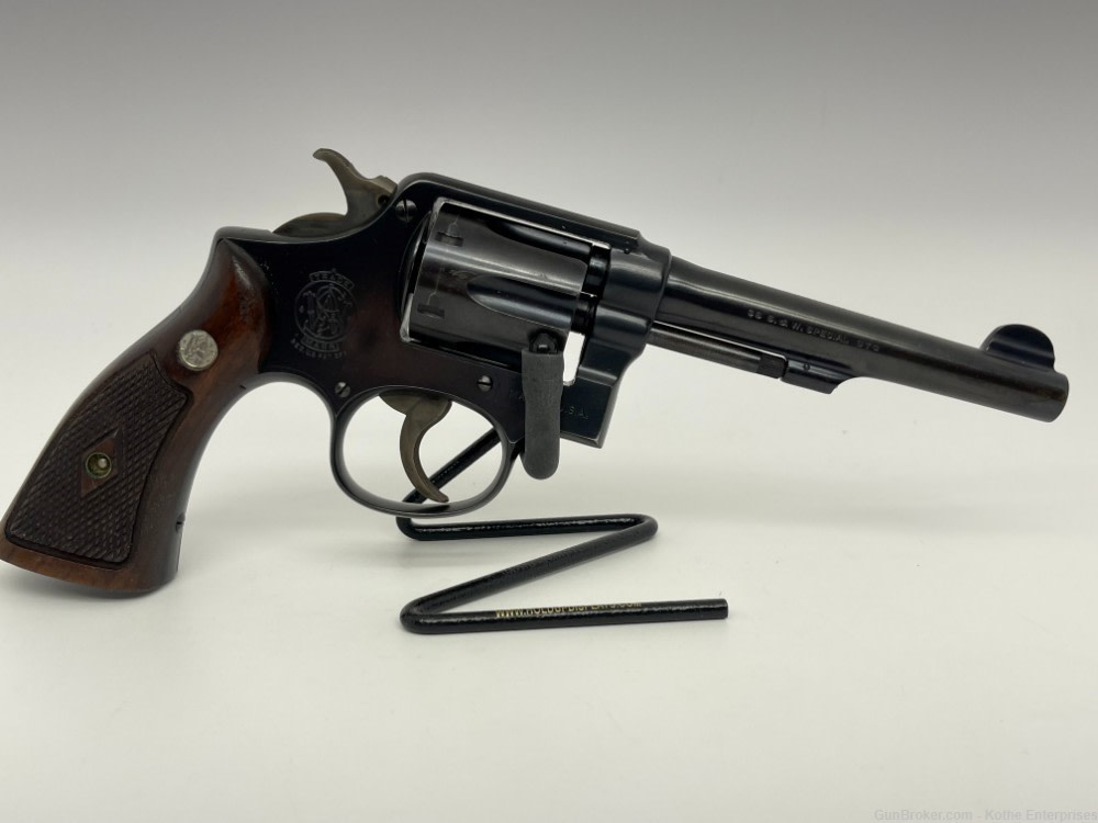 Smith & Wesson Military & Police 5”  Pre-Model 10 Revolver With Gold Box-img-1
