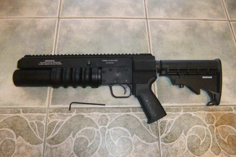 SALE! Spike's 12in Havoc Side Loading 37mm Launcher 7075 AL  +1 Free Round!-img-3