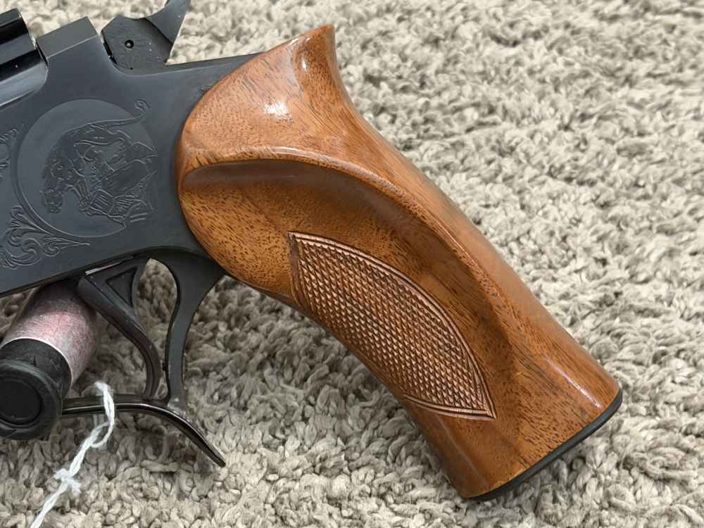 Thompson Center Contender 222 Rem 10” octagon brl engraved rare blued-img-4