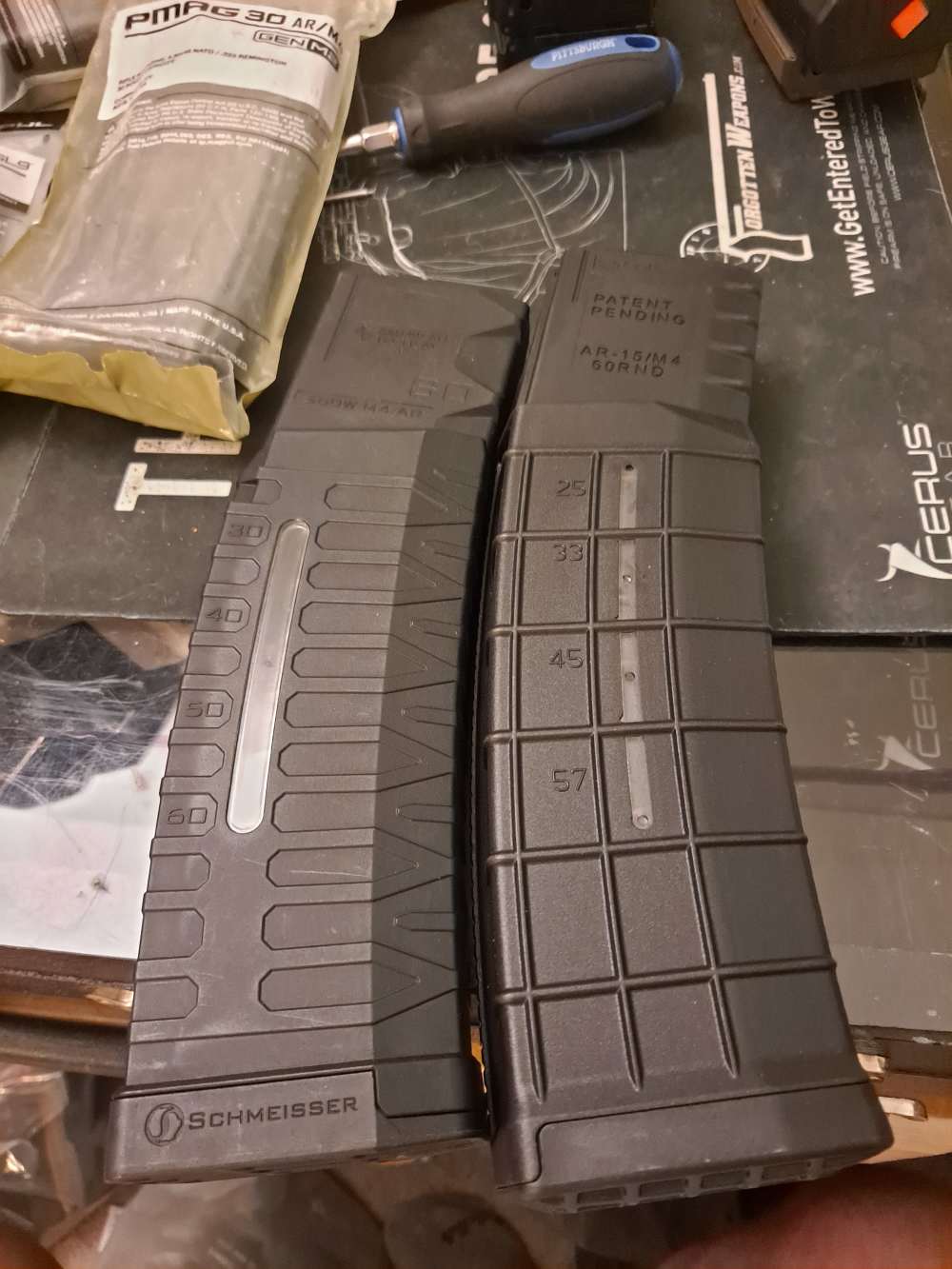 2x ar15 60 round magazine-img-0