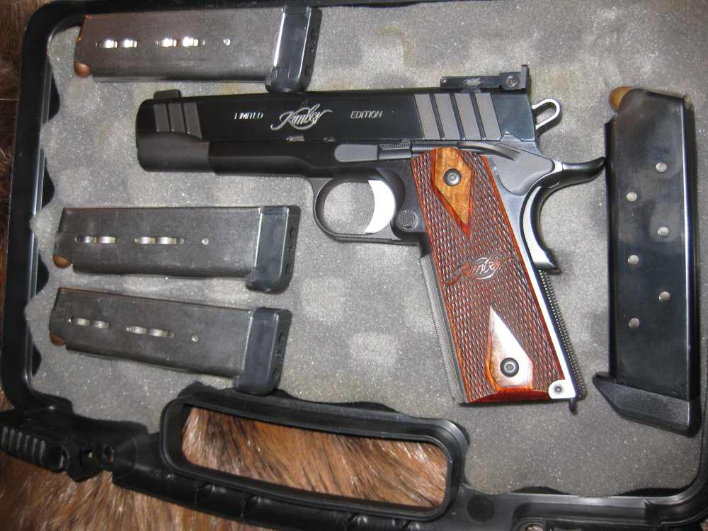 NIB Kimber Limited Edition 1911 .45 ACP 5" barrel 4 Mags !!-img-2