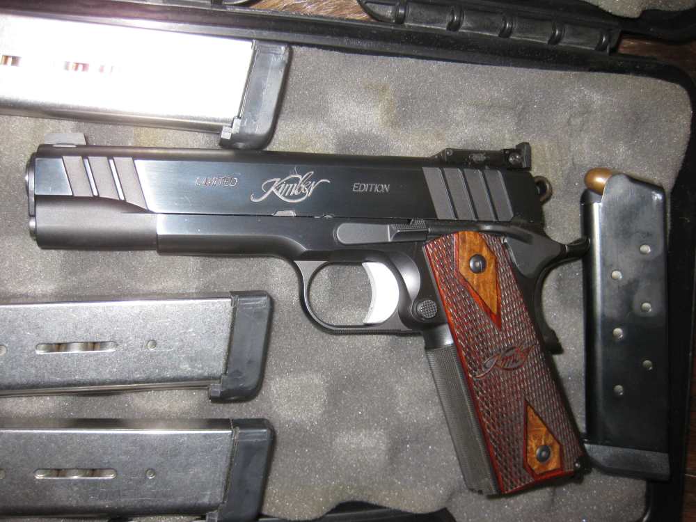 NIB Kimber Limited Edition 1911 .45 ACP 5" barrel 4 Mags !!-img-3