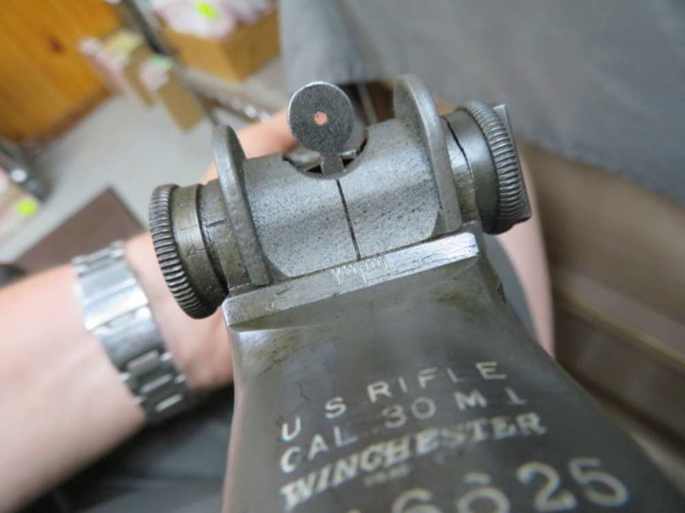 WWII US MILITARY M1 GARAND RIFLE-WINCHESTER-“WIN 13” MARKED RECEIVER-img-13