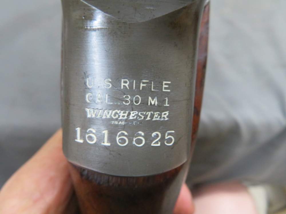 WWII US MILITARY M1 GARAND RIFLE-WINCHESTER-“WIN 13” MARKED RECEIVER-img-6