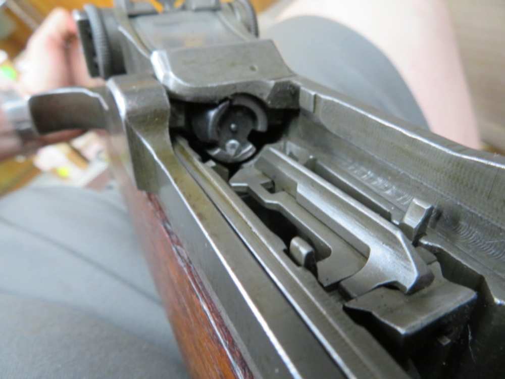 WWII US MILITARY M1 GARAND RIFLE-WINCHESTER-“WIN 13” MARKED RECEIVER-img-10